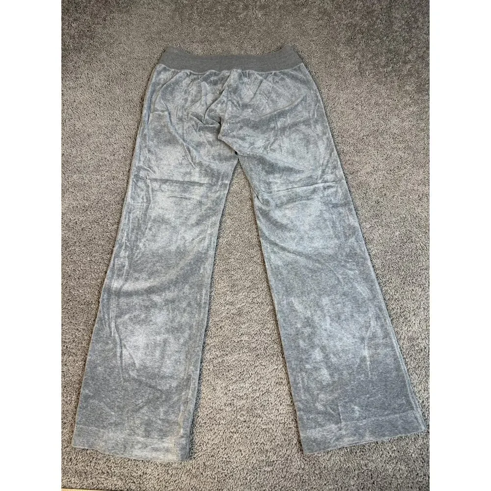 Nike Sweatpants Womens M Gray Fleece Drawstring Relaxed Fit Sherpa Lined Pants